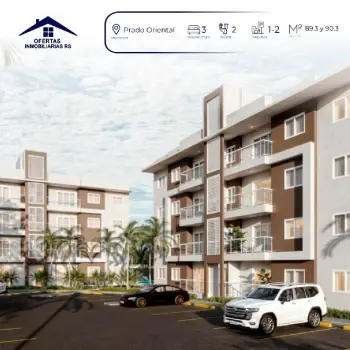 Venta de apartamento en prado oriental santo domingo este
