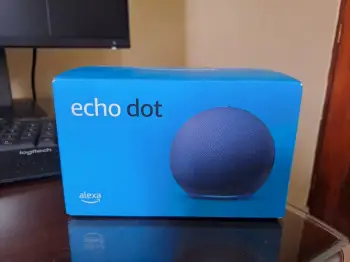 amazon echo dot 5ta generación azul oscuro