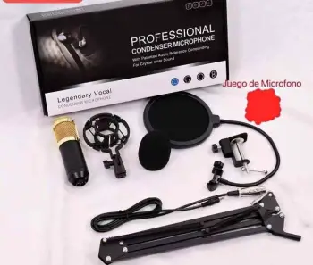 Juego de micrófono profesional  en santo domingo dn