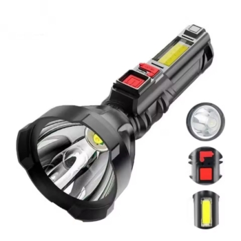 Linterna led para emergencias y camping recargables
