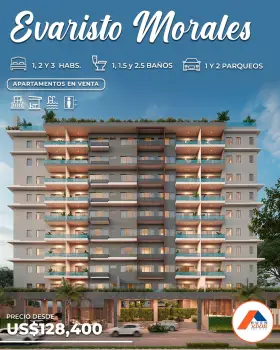 Apartamentos ubicados en evosto morales