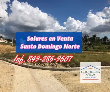 Solares en venta en santo domingo norte