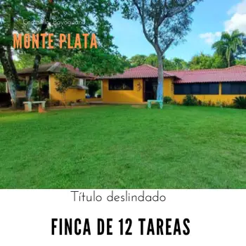 Finca de 12 tareas recreativas con piscina río  y casa campestre en ba