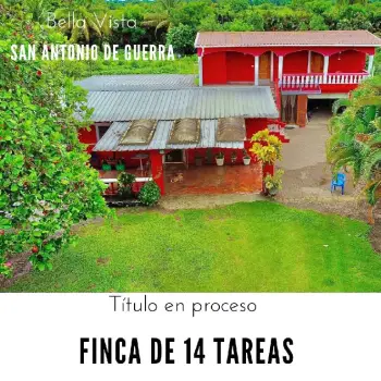 Vendo y rento finca de 24 tareas recreativas en san antonio de guerra