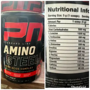 Amino pn standard line con glutamina creatina taurina bcaa