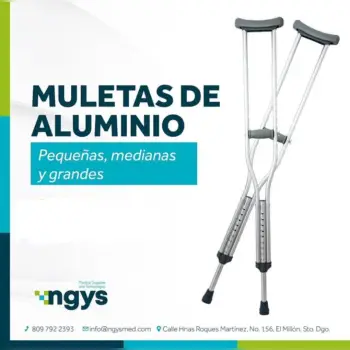 Muletas de aluminio  en santo domingo dn