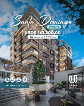 Apartamentos de 1 2  3 habitaciones en gazcue