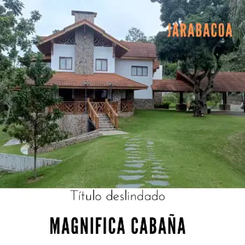 Magnifica cabaña con 8000 mt2 de terreno en jarabacoa