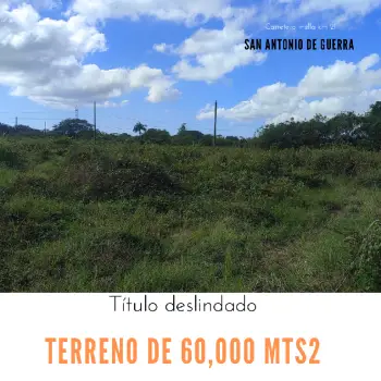 Terreno de 60000 mts2 ideal para nave industrial académica de béisbol