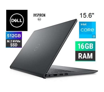 Dell inspiron 3520 15.6 i3 12th 4.4ghz x 8 10mb 512gb nvme 16gb 25500
