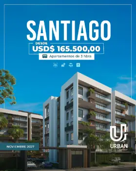 Apartamentos de 3 habitaciones en santiago