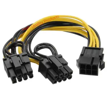 -----cable spliter pci-e 6 pin to pci-e 8 pin 62 video card
