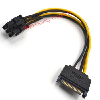 -----cable 1x sata to pci-express 6 pin video card