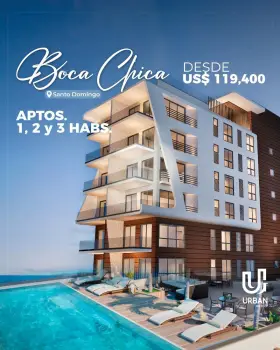 Santo domingo – boca chica— apartamentos