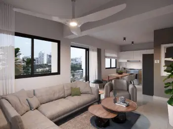 Apartamento con terraza privada en venta urb tropical