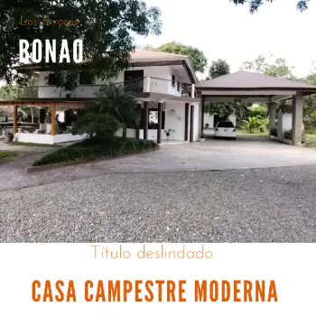 Majestuosa casa campestre con piscina jacuzzi y el río masipedro alred