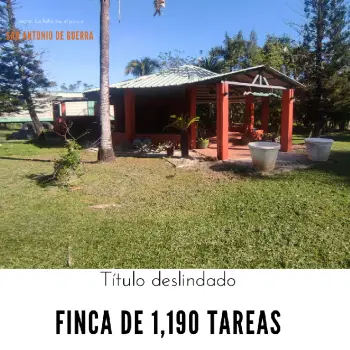 Finca de 1190 tareas ganaderas y agrícolas en guerra