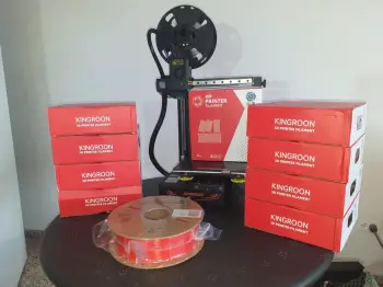 Nuevos quedan 6 filamentos de colores para impresora 3d