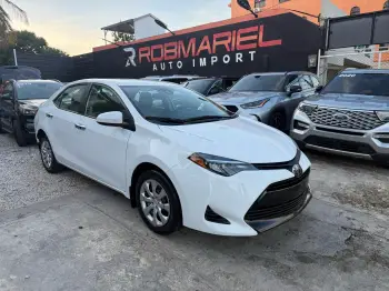 Toyota corolla l 2019 blanco recien importado