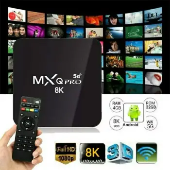 Tv box 5g mxqpro 8k