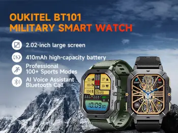 Reloj oukitel bt101 el mejor smart watch 2900