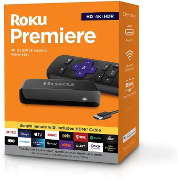 Roku premiere 4k - convierte tu tv en smart tv.