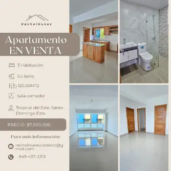 Vendo inmueble en tropical del este.