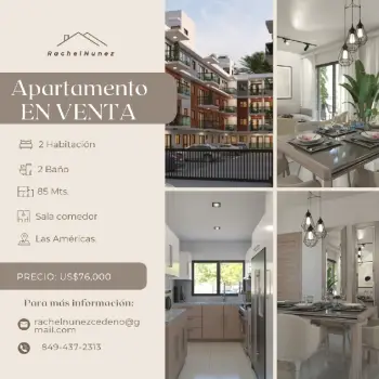 Vendo inmueble en las americas.