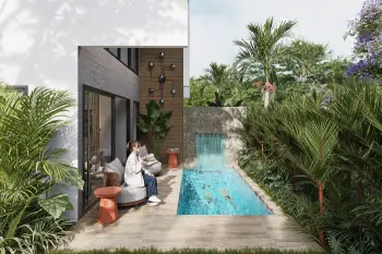 Villa con piscina privada en venta en punta cana