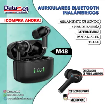 Auriculares bluetooth inalámbricos m48