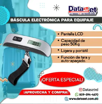 Bascula digital para equipaje