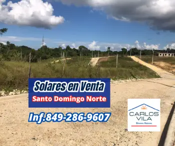Solares en venta en villa mella santo domingo norte