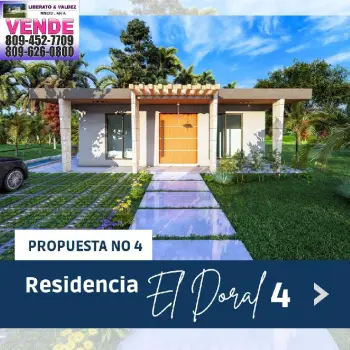 Hermosas casas en plano en puerto plata a solo 5 minutos de la playa