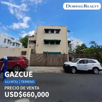 Venta de perfecto terreno en lo mejor de gazcue