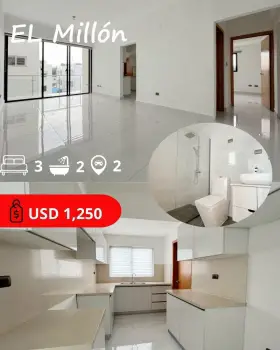 Alquilo apartamento en el millÓn