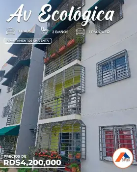 Apartamento en la av. ecologica