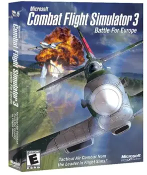 Simulador de vuelo de combate 3 batalla por europa