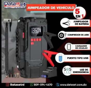 Jumpeador de vehculos 5 en 1.