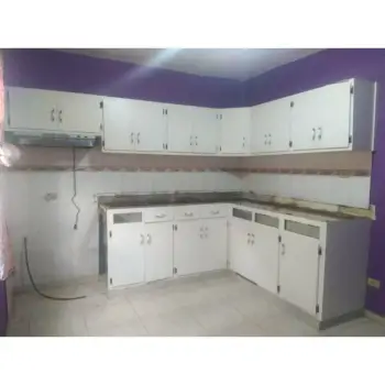 Cocina en color blanco
