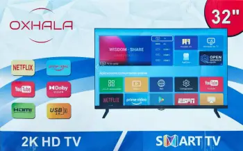 Tv smart tv oxhala de 32