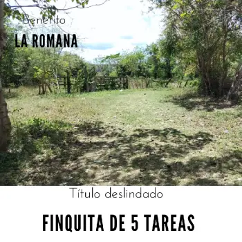 Finquita de 5 tareas eco-turísticas y agrícolas con río en la romana