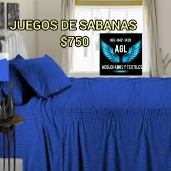 Juegos de sabanas queen 4 piezas  en santo domingo este
