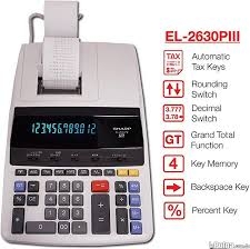 Atencion contables calculadoras sharp como nueva impotadas