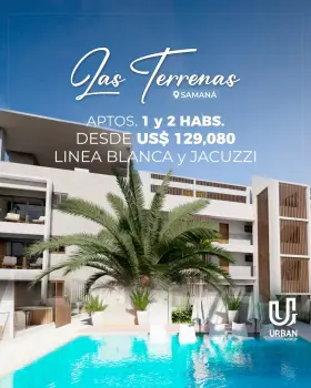 Apartamentos de 1 y 2 habitaciones en las terrenas
