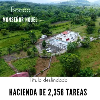 Hacienda de 2356 tareas totalmente ganadera y equipada en bonao