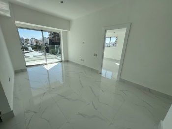 Apartamento en alquiler en piantini con linea blanca de 1 habitacion