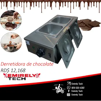 Derretidor automatico de chocolate templado de chocolate