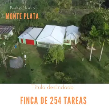 Finca de 254 tareas con casa campestre y sembrada de grama para la jar