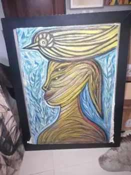 Obra de arte del maestro jesús desangles 30x40