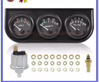 Vendo reloj triple precion de aceite temperatura agua y voltmetro toyo